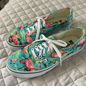 Fun multi colored vans